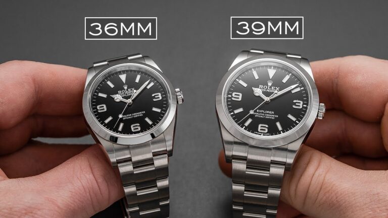 Is 36mm Watch Too Small For A Man